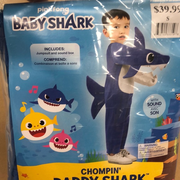 Pinkfong Costumes Baby Shark Boys Costume New Poshmark
